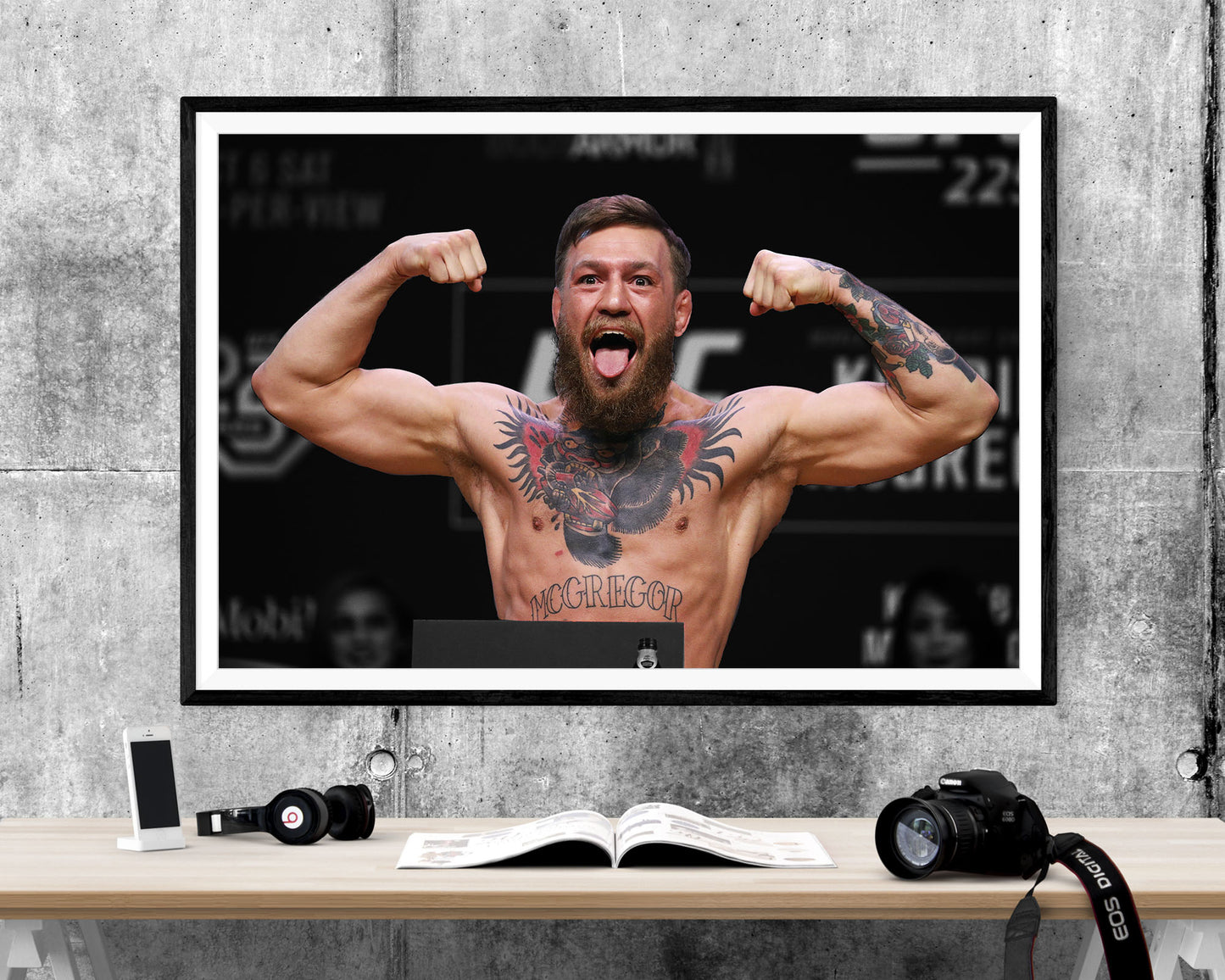 Conor McGregor Weigh in Ufc WALL ART PRINT Poster Picture Wall Hanging