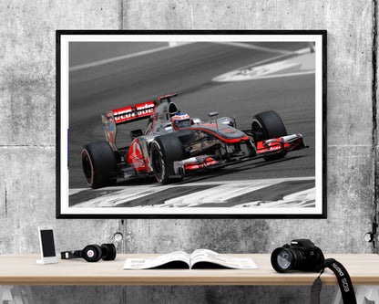 Lewis Hamilton F1 Mclaren WALL ART PRINT Poster Picture Wall Hanging