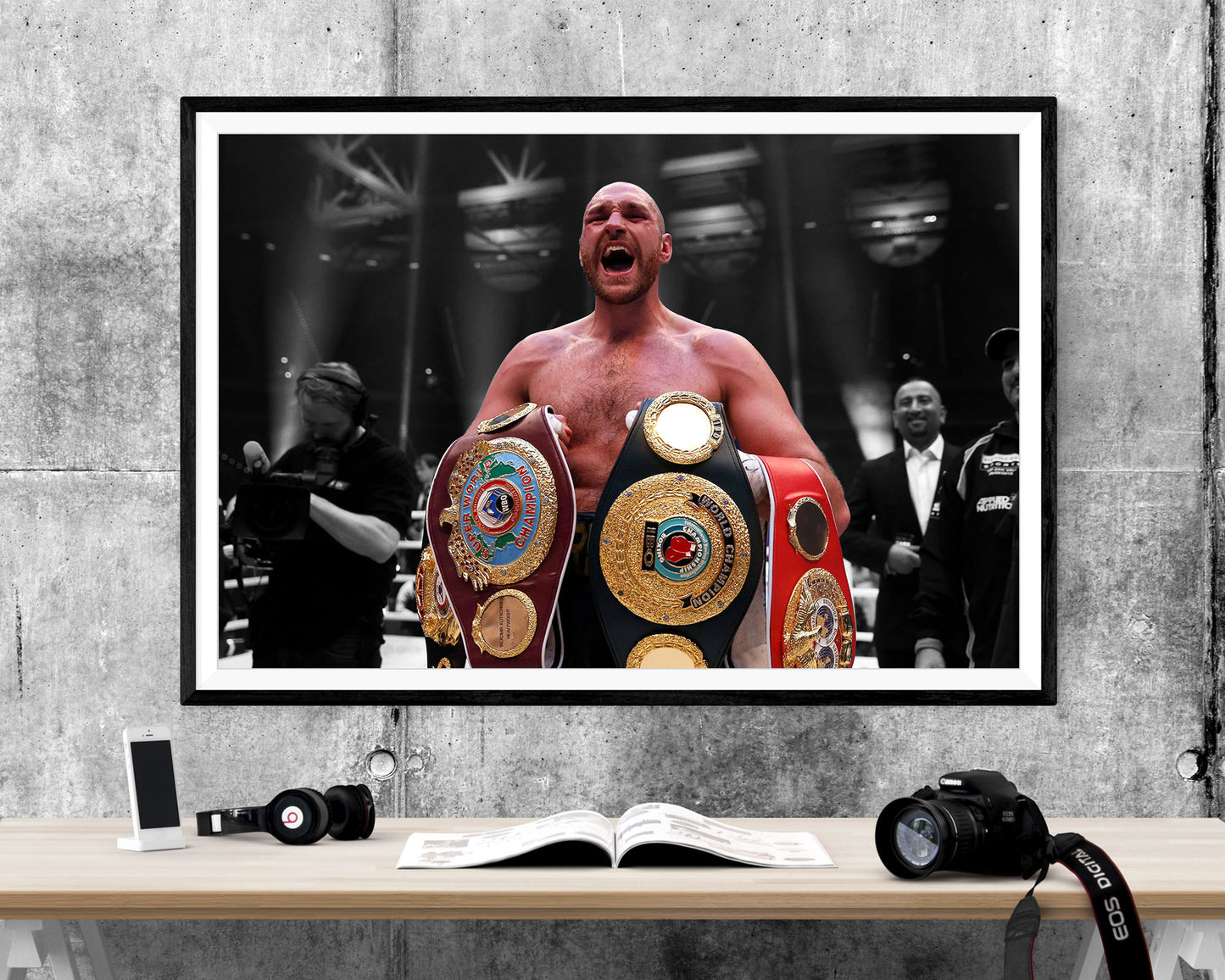 Boxing Tyson Fury WALL ART PRINT Poster Picture Wall Hanging