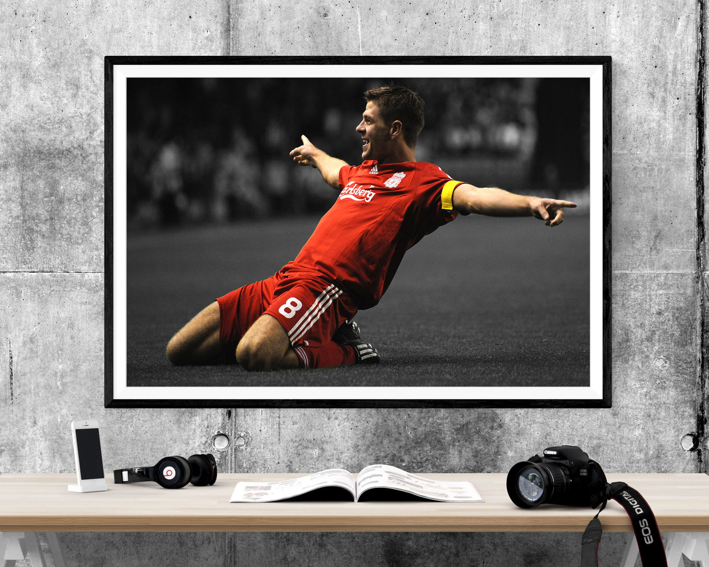 Steven Gerrard Liverpool WALL ART PRINT Poster Picture Wall Hanging