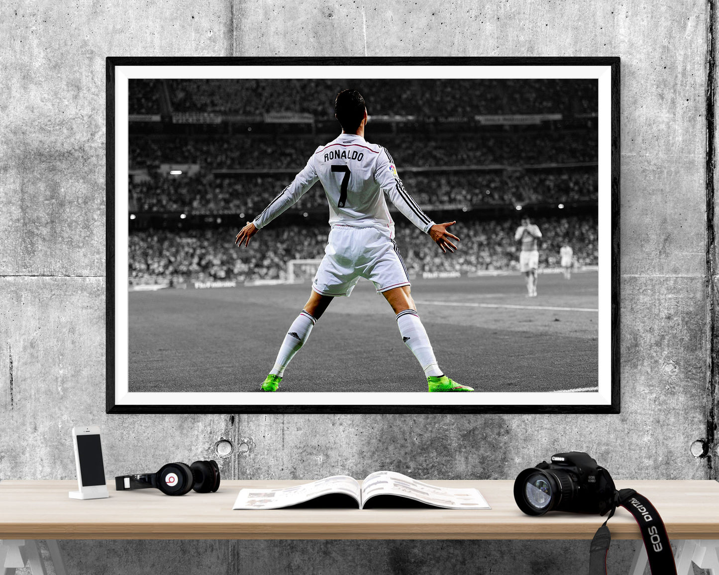 Cristiano Ronaldo Football WALL ART PRINT Poster Picture Wall Hanging