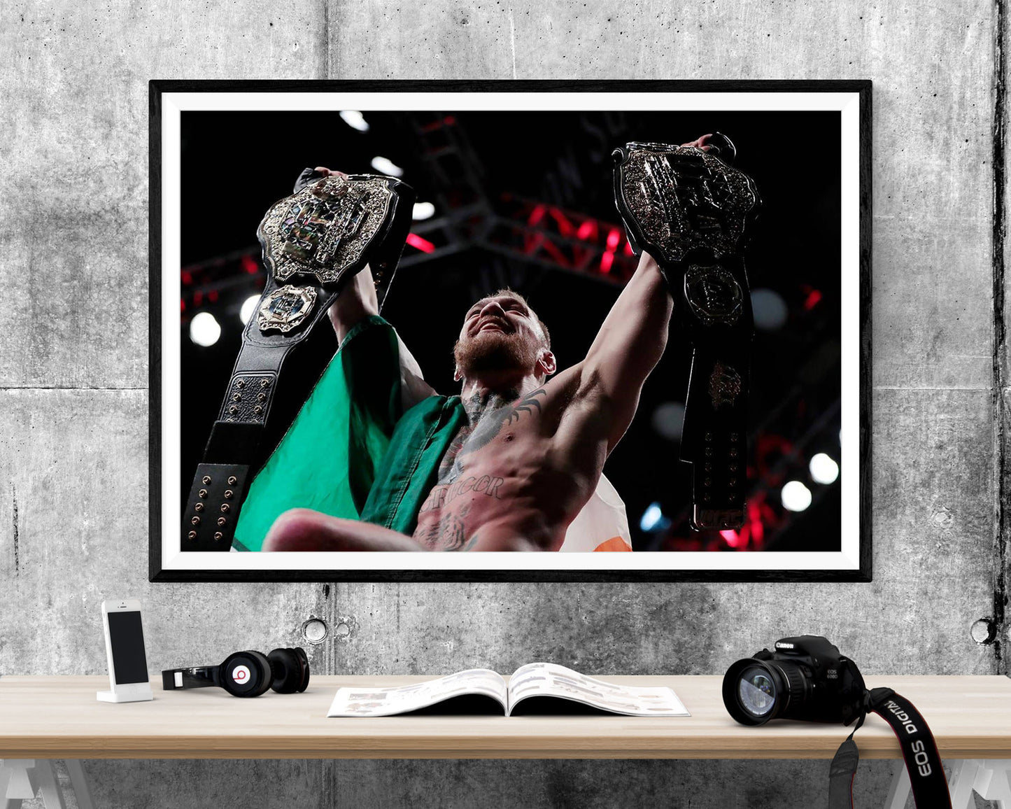 Conor McGregor Double Champ Ufc WALL ART PRINT Poster Picture Wall Hanging