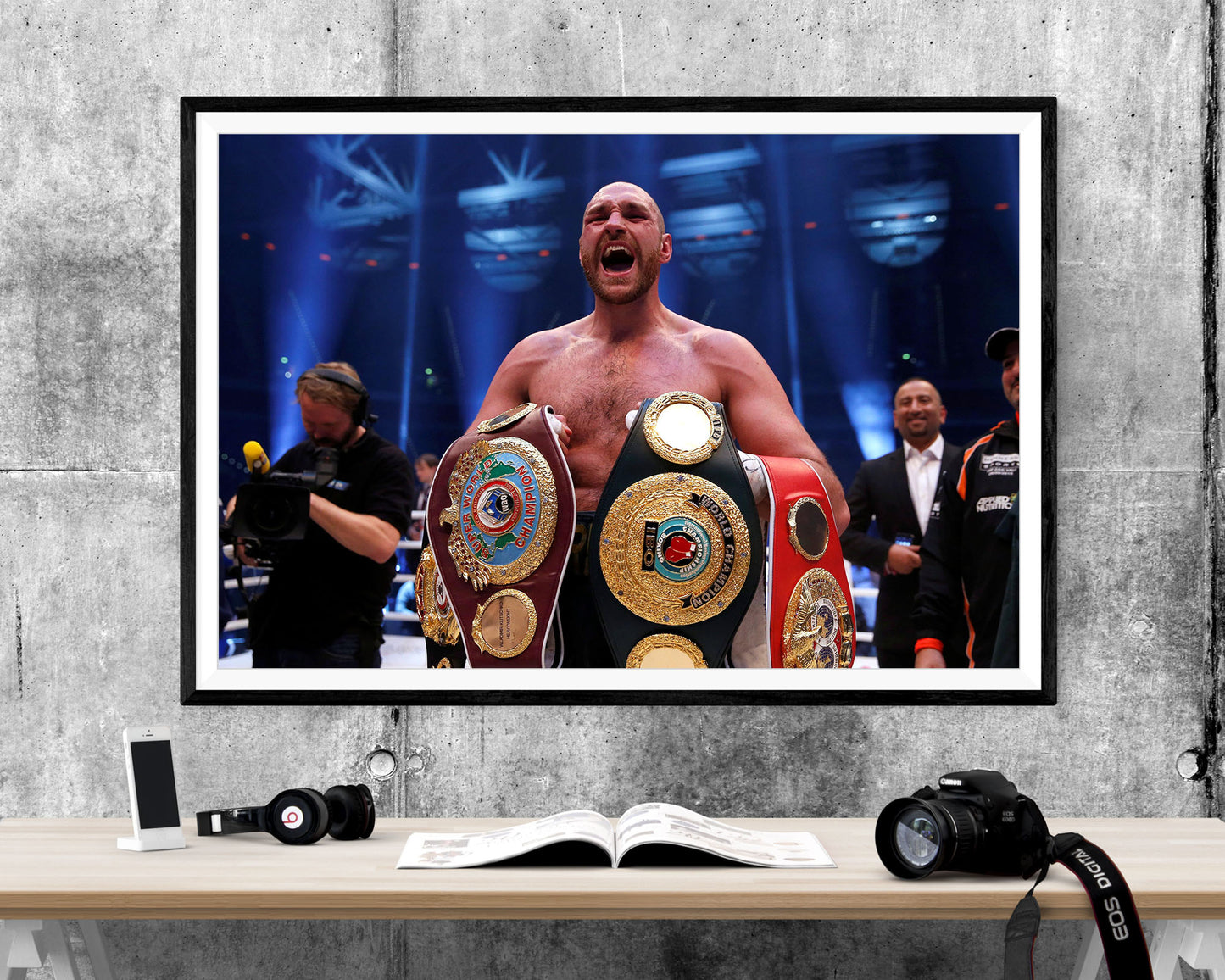 Boxing Tyson Fury World Champion WALL ART PRINT Poster Picture Wall Hanging