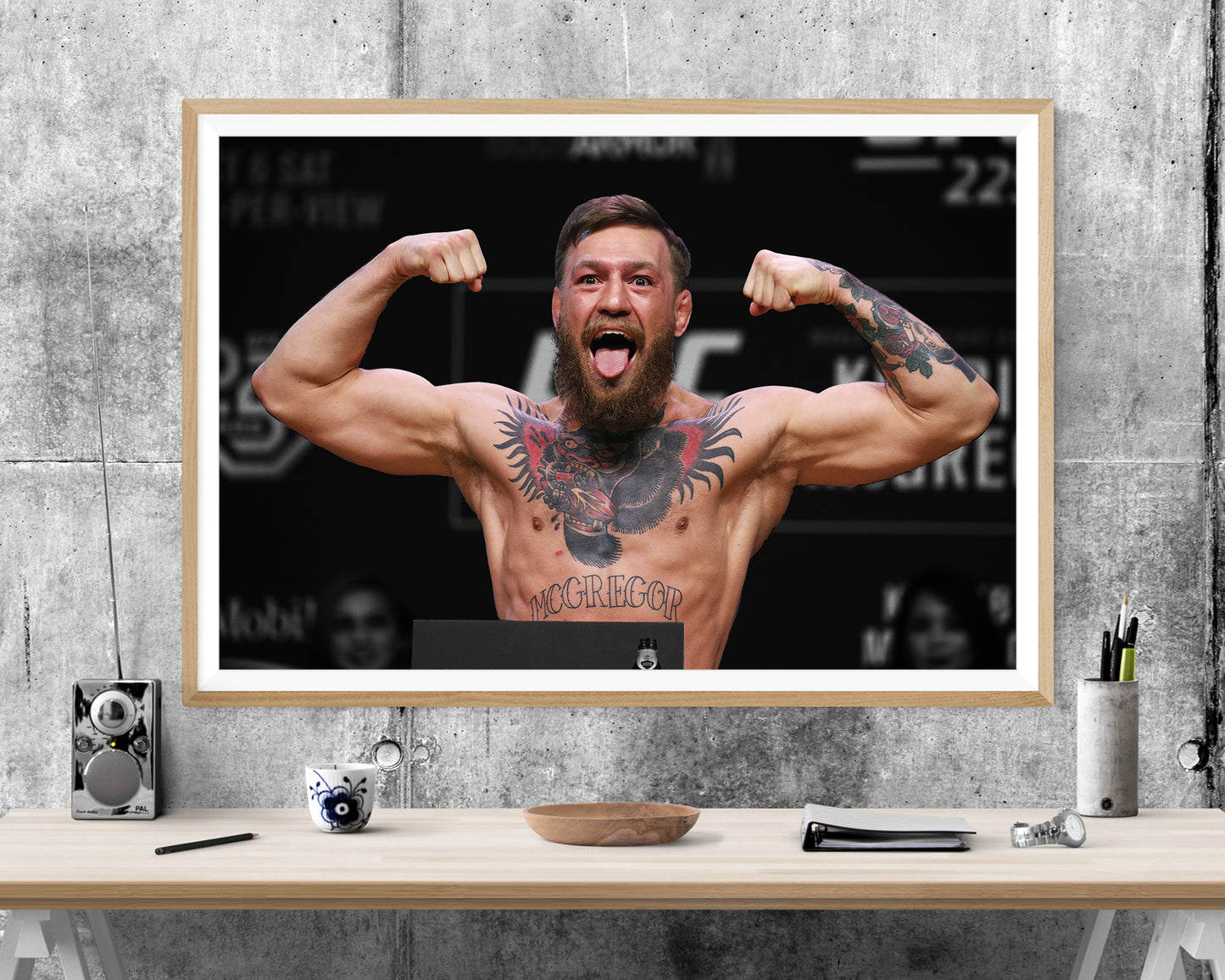 Conor McGregor Weigh in Ufc WALL ART PRINT Poster Picture Wall Hanging