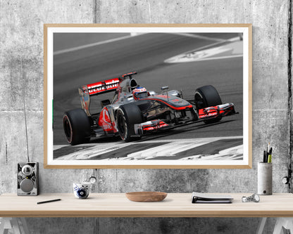 Lewis Hamilton F1 Mclaren WALL ART PRINT Poster Picture Wall Hanging