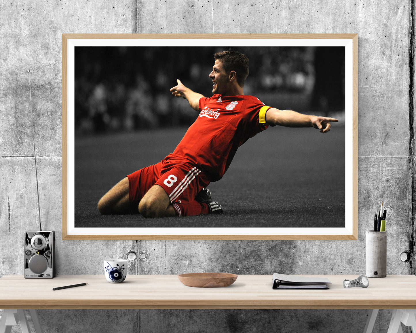 Steven Gerrard Liverpool WALL ART PRINT Poster Picture Wall Hanging