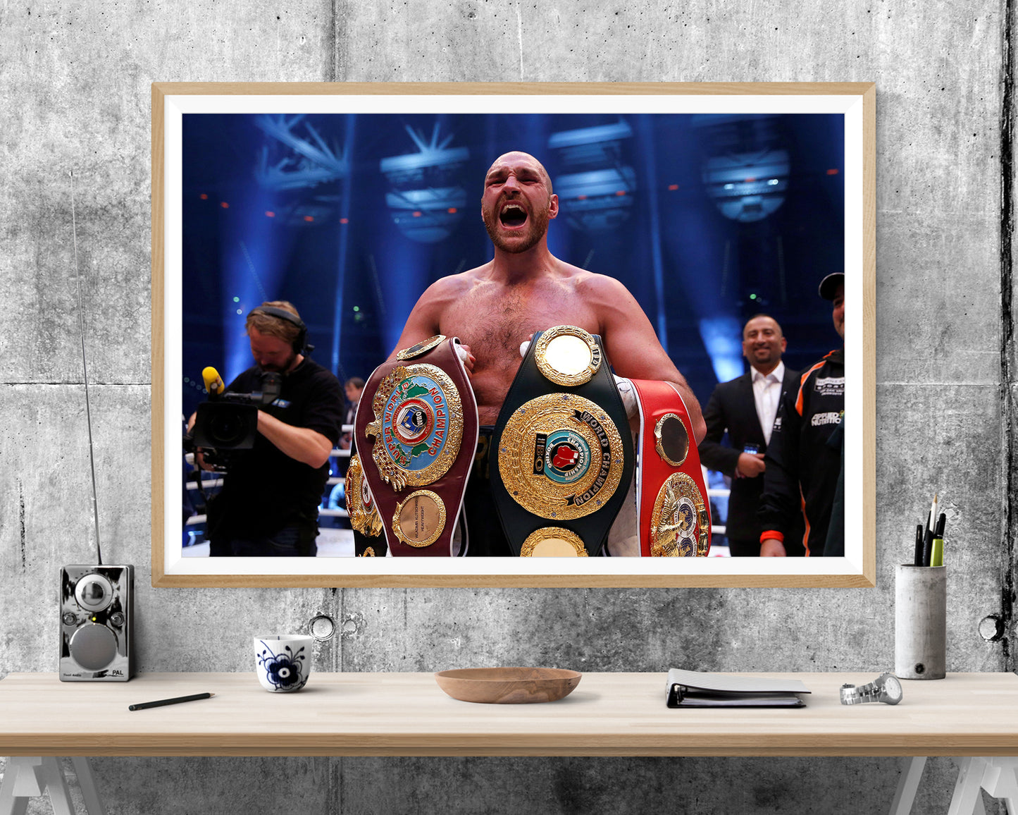 Boxing Tyson Fury World Champion WALL ART PRINT Poster Picture Wall Hanging