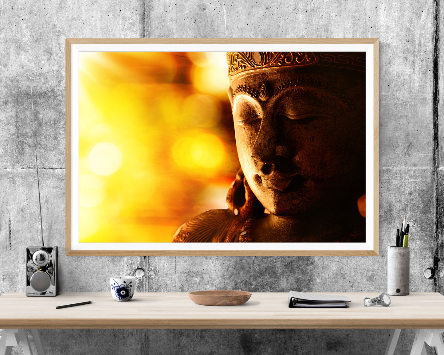 Buddha Zen WALL ART PRINT Poster Picture Wall Hanging