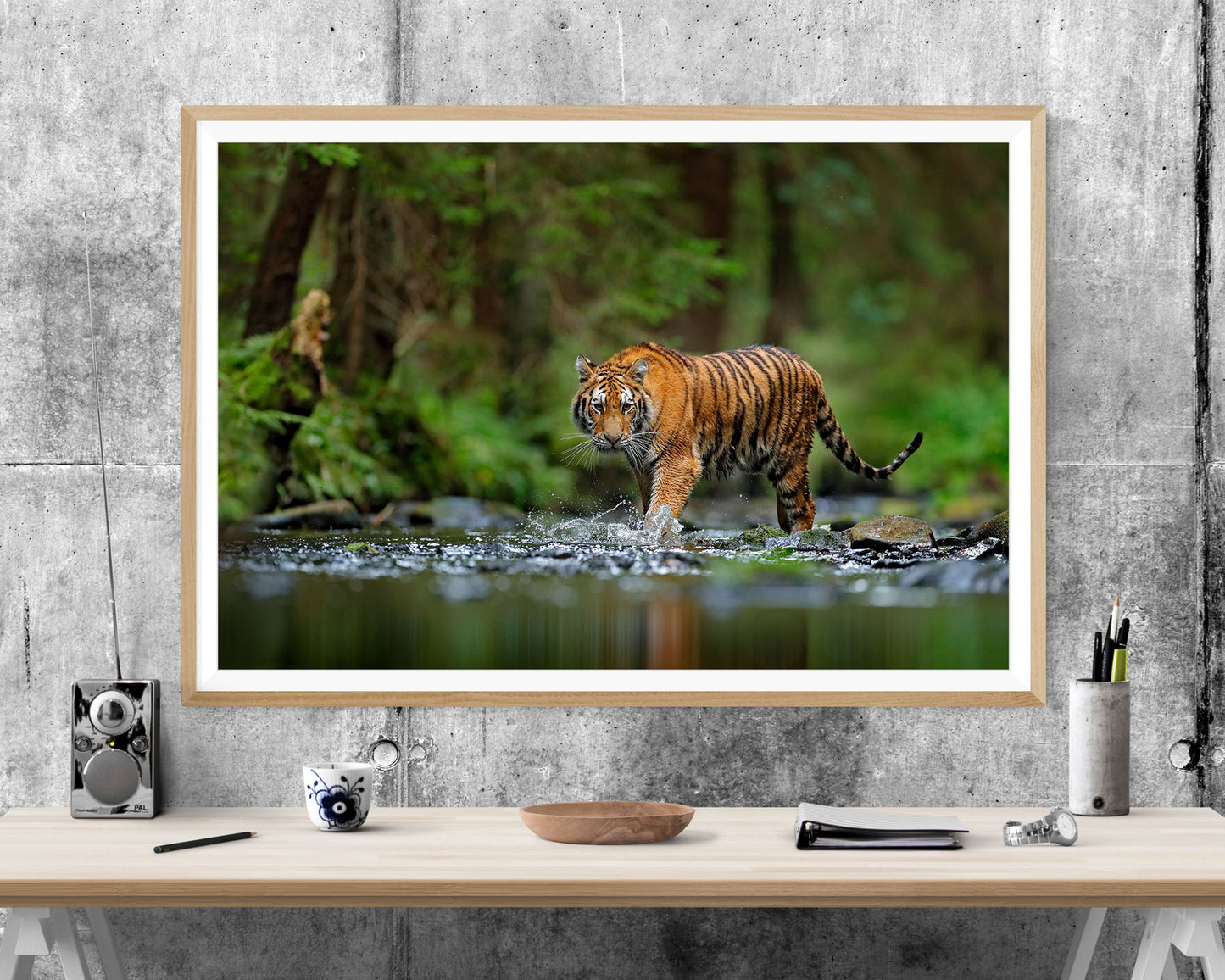 Tiger Animals WALL ART PRINT Poster Picture Wall Hanging