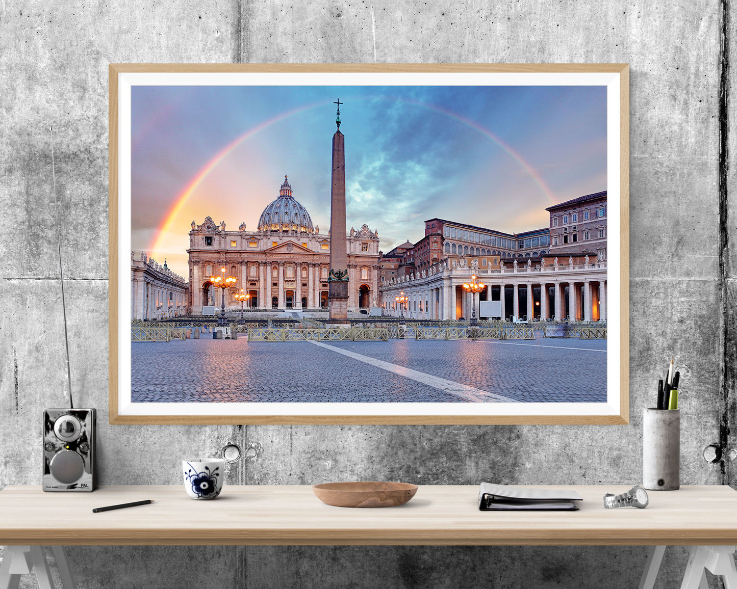 Vatican Italy Rome Landmarks WALL ART PRINT Poster Picture Wall Hanging