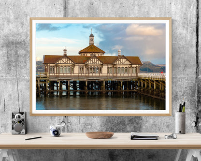 Dunoon Pier Scotland ART PRINT POSTER Picture Wall Hanging