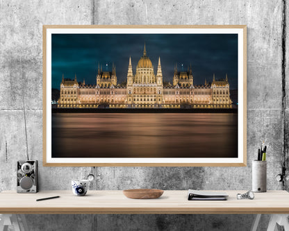 Hungarian Parliament Landmark WALL ART PRINT Poster Picture Wall Hanging