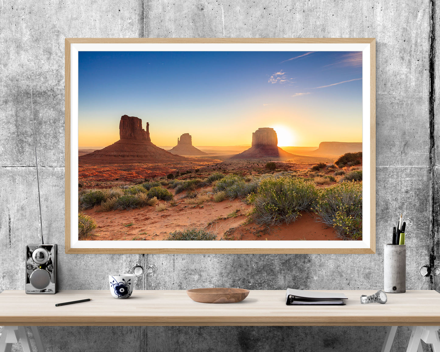 Monument Valley Arizona Landscape WALL ART PRINT Poster Picture Wall Hanging