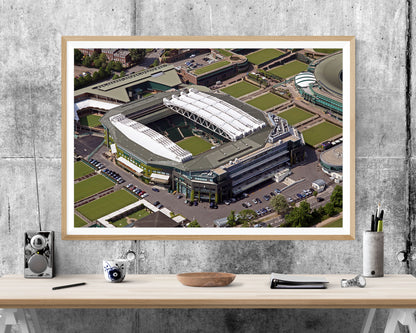 Wimbledon Stadium Tennis Sports WALL ART PRINT Poster Picture Wall Hanging