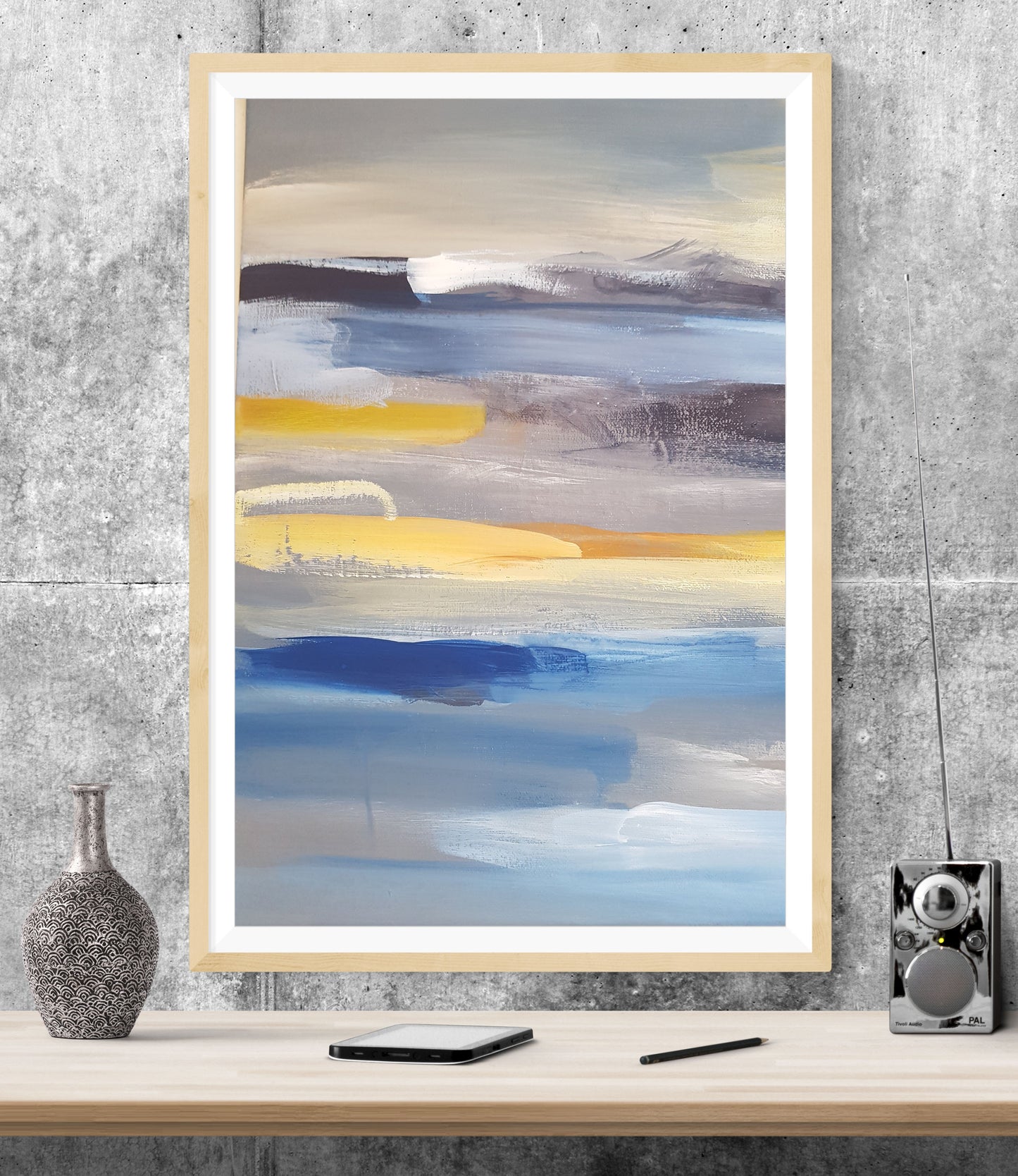 Contemporary Art Abstract Painting WALL ART PRINT Poster Picture Wall Hanging