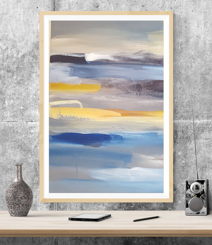 Contemporary Art Abstract Painting WALL ART PRINT Poster Picture Wall Hanging