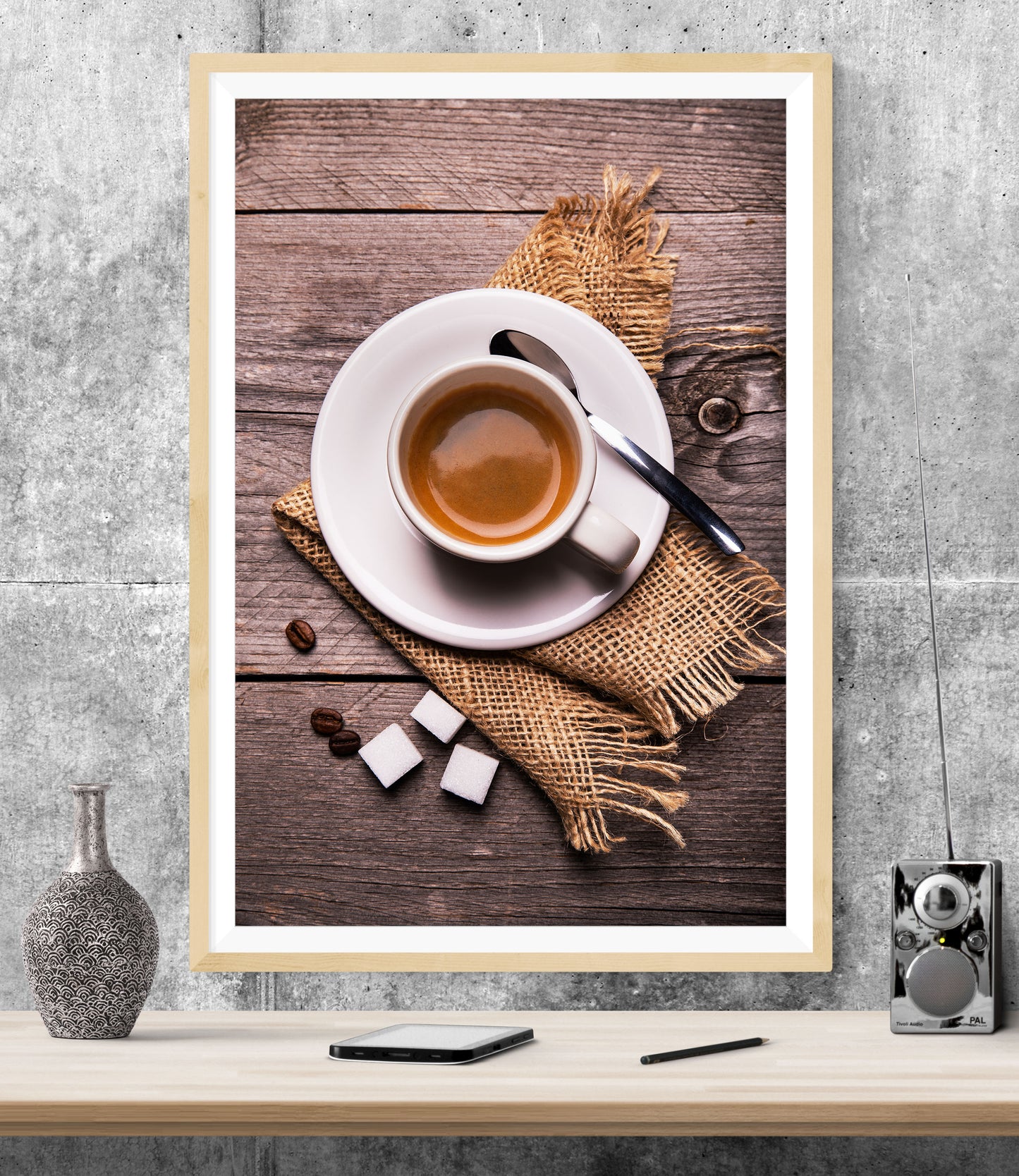 Cafe Kitchen Coffee Cup WALL ART PRINT Poster Picture