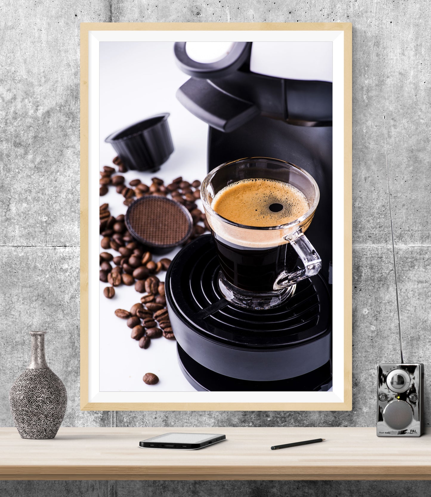 Espresso Coffee Beans Drinks WALL ART PRINT Poster Picture Wall Hanging