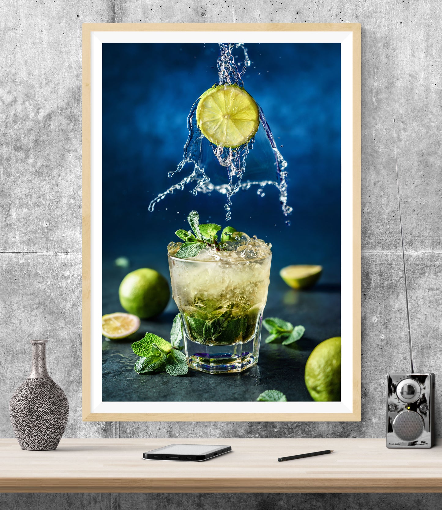 Mojito Cocktail Drinks Bar Kitchen WALL ART PRINT Poster Picture