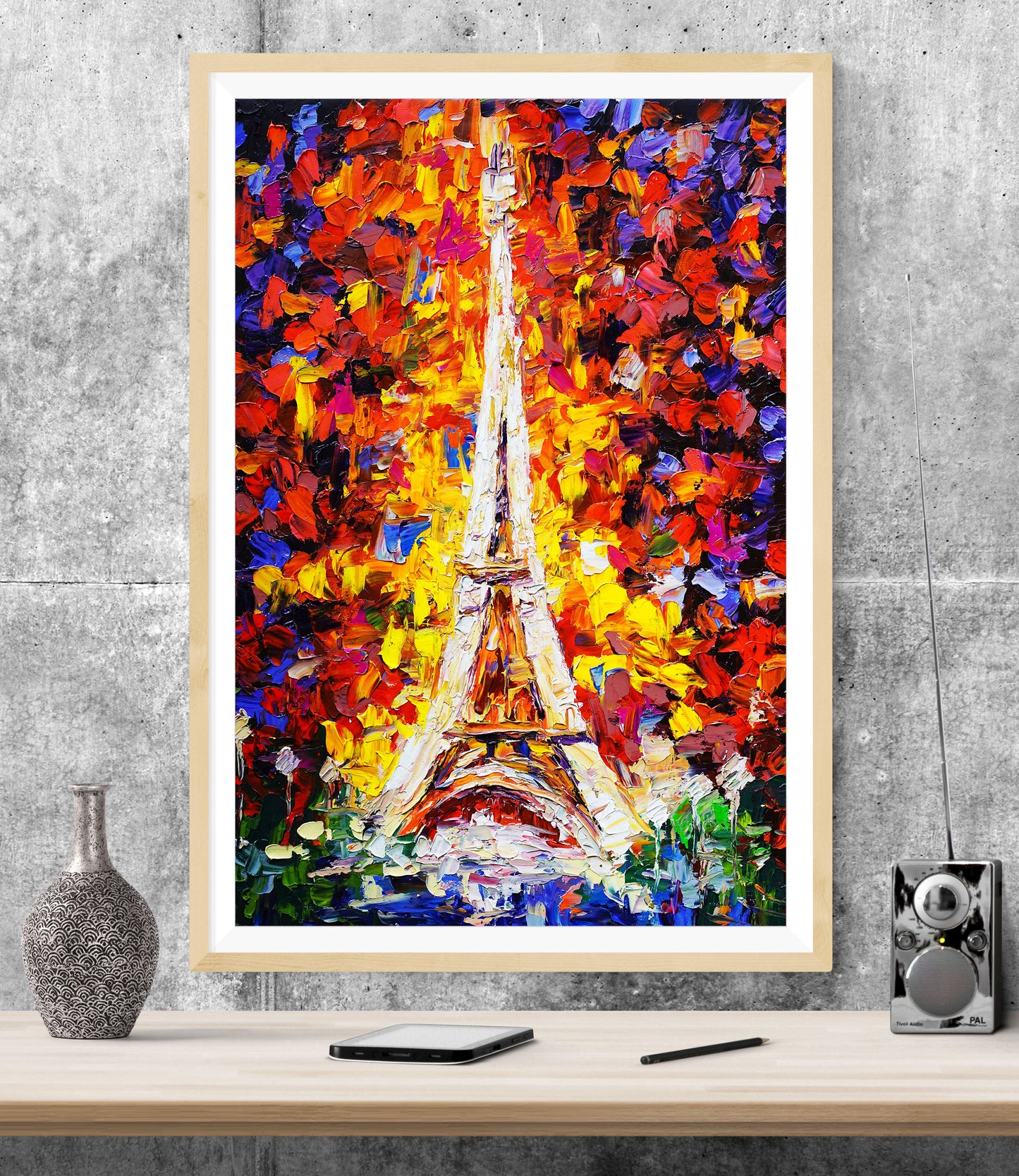 Paris Eiffel Tower PRINT WALL ART Poster Picture