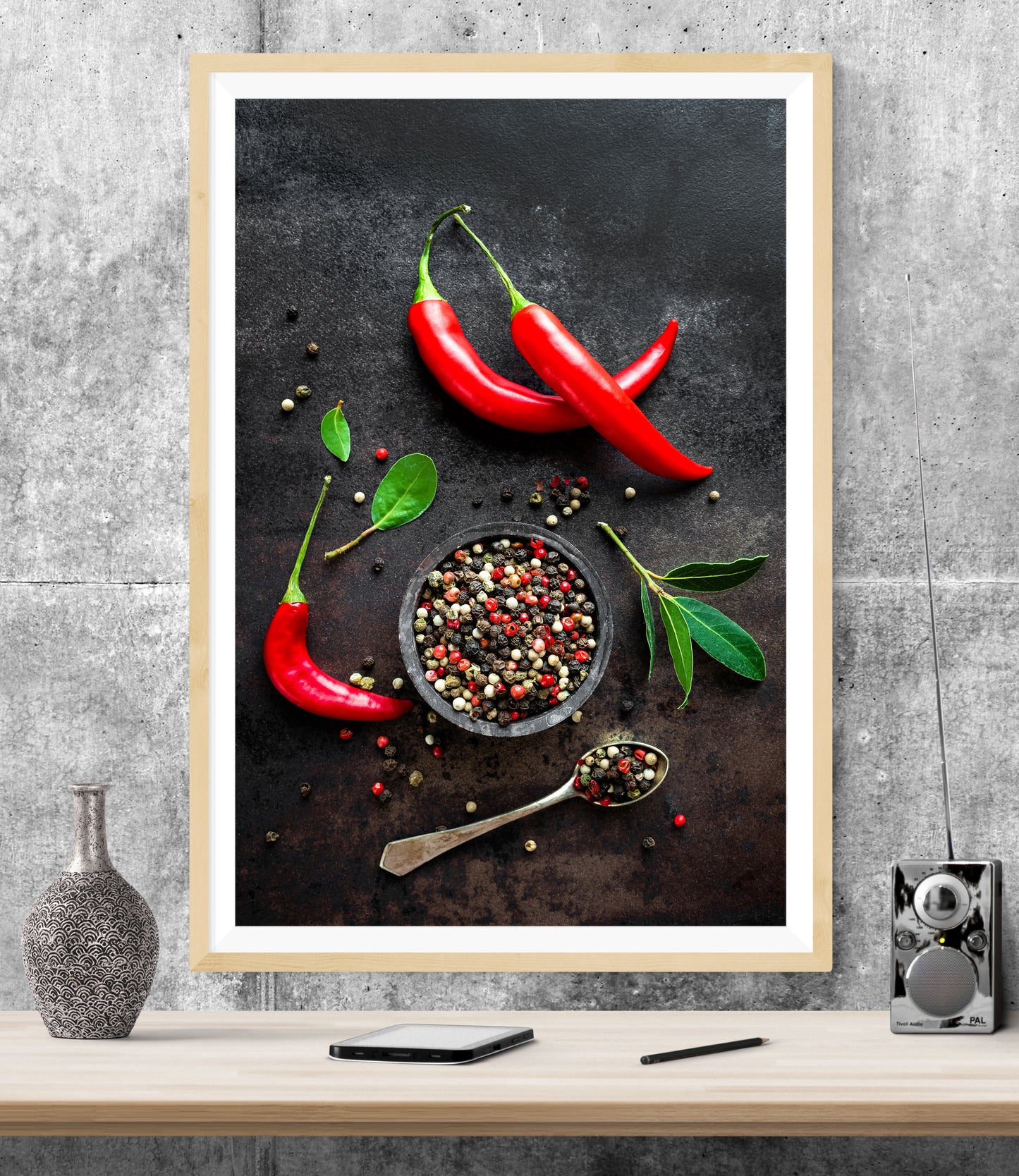 Chilli Peppers Kitchen WALL ART PRINT Poster Picture Wall Hanging