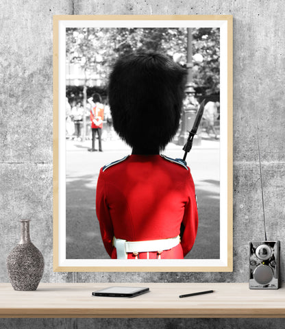 British Soldier Trooping the Colour WALL ART PRINT Poster Picture Wall Hanging