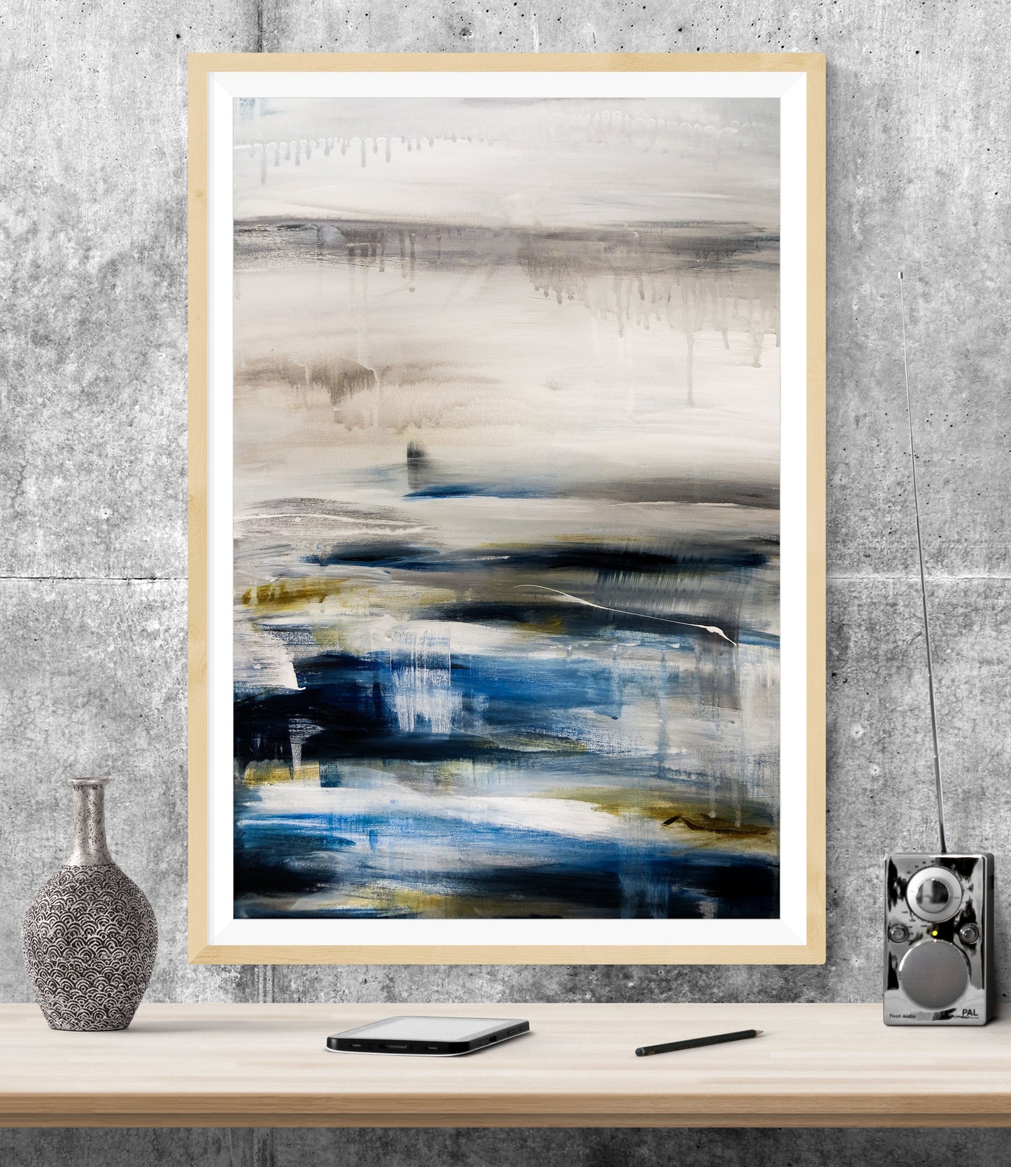 Abstract Modern Contemporary Painting WALL ART PRINT Poster Picture Wall Hanging