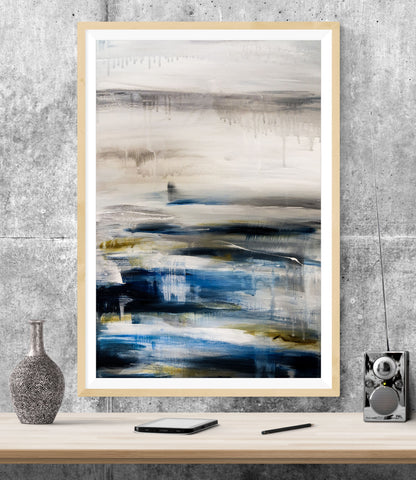 Abstract Modern Contemporary Painting WALL ART PRINT Poster Picture Wall Hanging